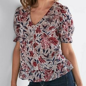 Lucky Brand Floral Blouse